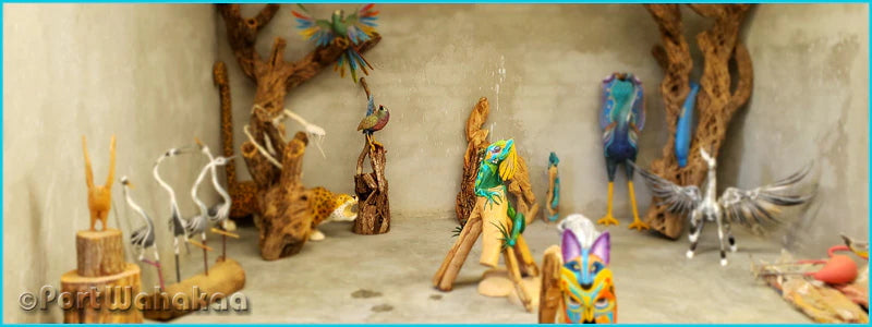 Tribus Mixes Studio Workshop Oaxacan Woodcarving Artistry Mexican Treasures in the City