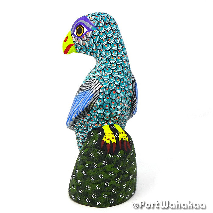 Enebro Jay Alebrijes For Sale Copal Wood Austin Texas Oaxacan Artist - Rocio Hernandez Arrazola, Avia, Bird, Carving Medium