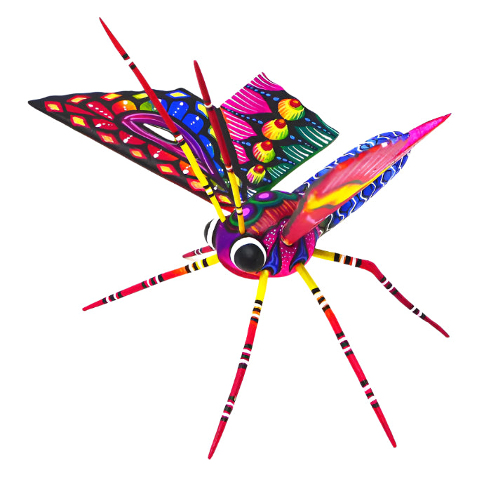 Oaxacan Wood Carvings for Sale Butterfly Alebrije Blas Artist - Rogelio Blas butterfly, Insect, mariposa