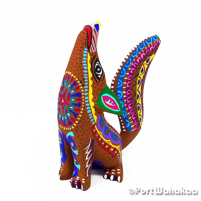 Margarito Rodriguez Austin Texas Alebrijes Coyote Figurine Myth Folklore Indians Artist - Margarito Rodriguez Arrazola, Coyote, Lobo